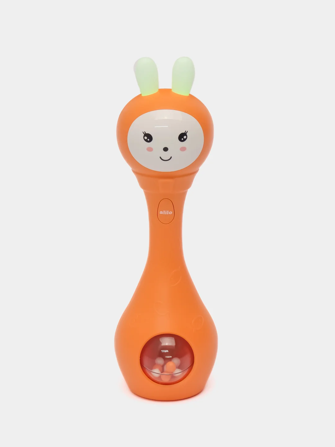 Оранжевый музыкальная интерактивная игрушка Зайка-Карапуз alilo S1 для мальчиков и девочек