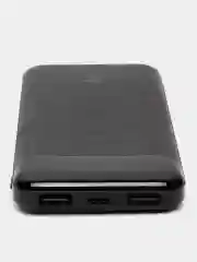Белый внешний аккумулятор, 10000 мАч, USB Type-A/Type-C, портативный