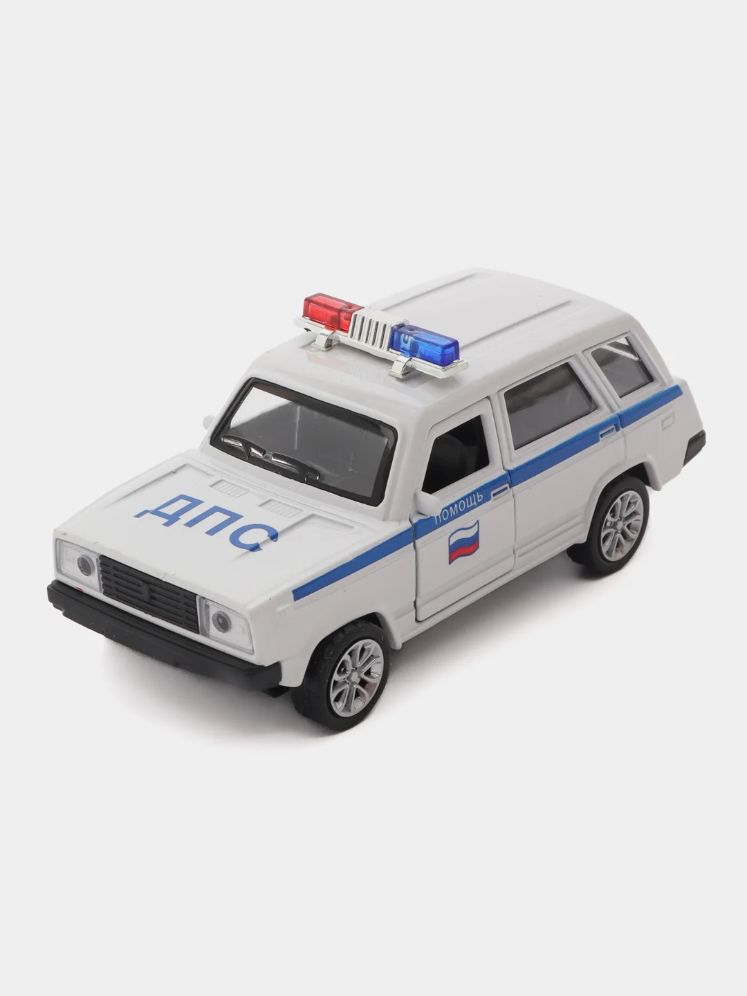 Белый металлическая коллекционная машинка LADA (ВАЗ) 2104