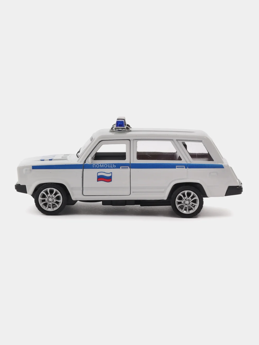 Белый металлическая коллекционная машинка LADA (ВАЗ) 2104
