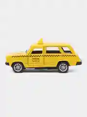 Желтый металлическая коллекционная машинка LADA (ВАЗ) 2104