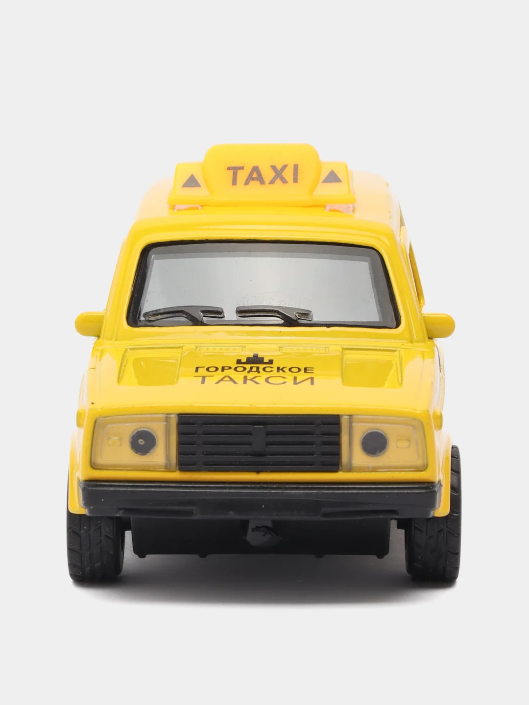 Желтый металлическая коллекционная машинка LADA (ВАЗ) 2104