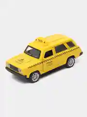 Желтый металлическая коллекционная машинка LADA (ВАЗ) 2104