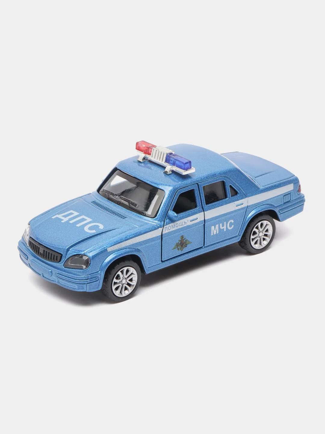 Синий металлическая коллекционная машинка ГАЗ Волга 31105