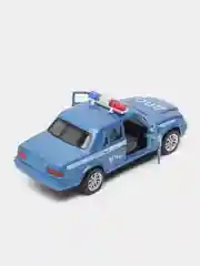 Синий металлическая коллекционная машинка ГАЗ Волга 31105