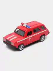 Красный металлическая коллекционная машинка LADA (ВАЗ) 2104