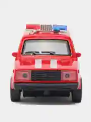 Красный металлическая коллекционная машинка LADA (ВАЗ) 2104