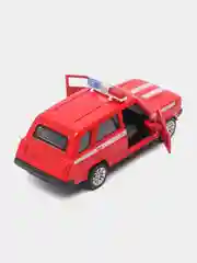 Красный металлическая коллекционная машинка LADA (ВАЗ) 2104