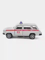 Молочный металлическая коллекционная машинка LADA (ВАЗ) 2104