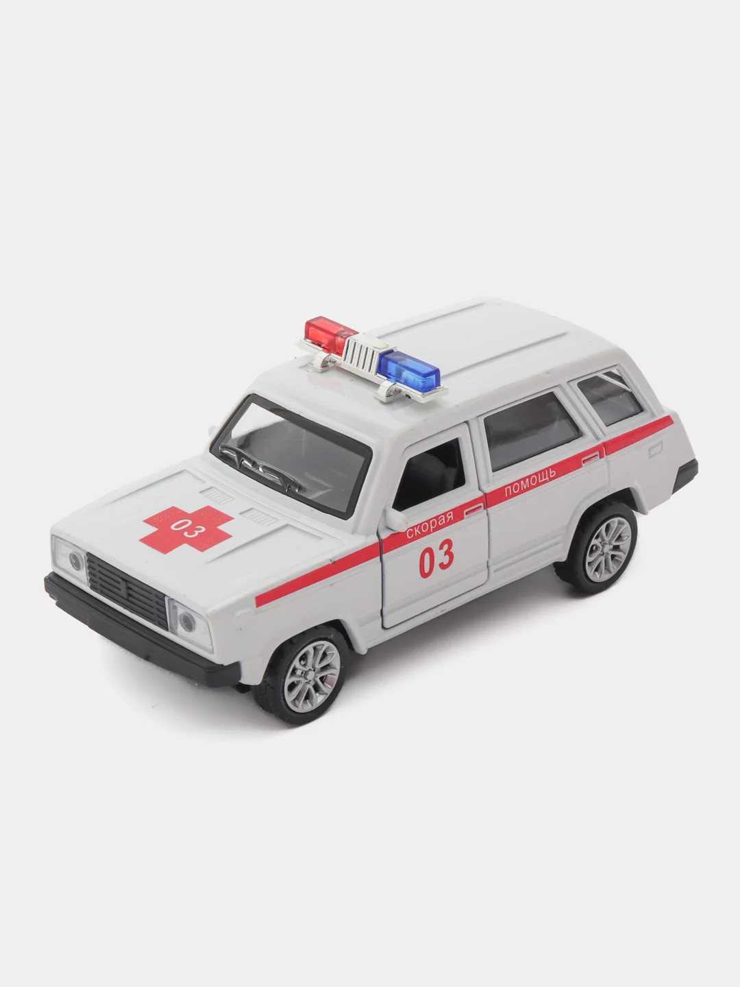 Молочный металлическая коллекционная машинка LADA (ВАЗ) 2104