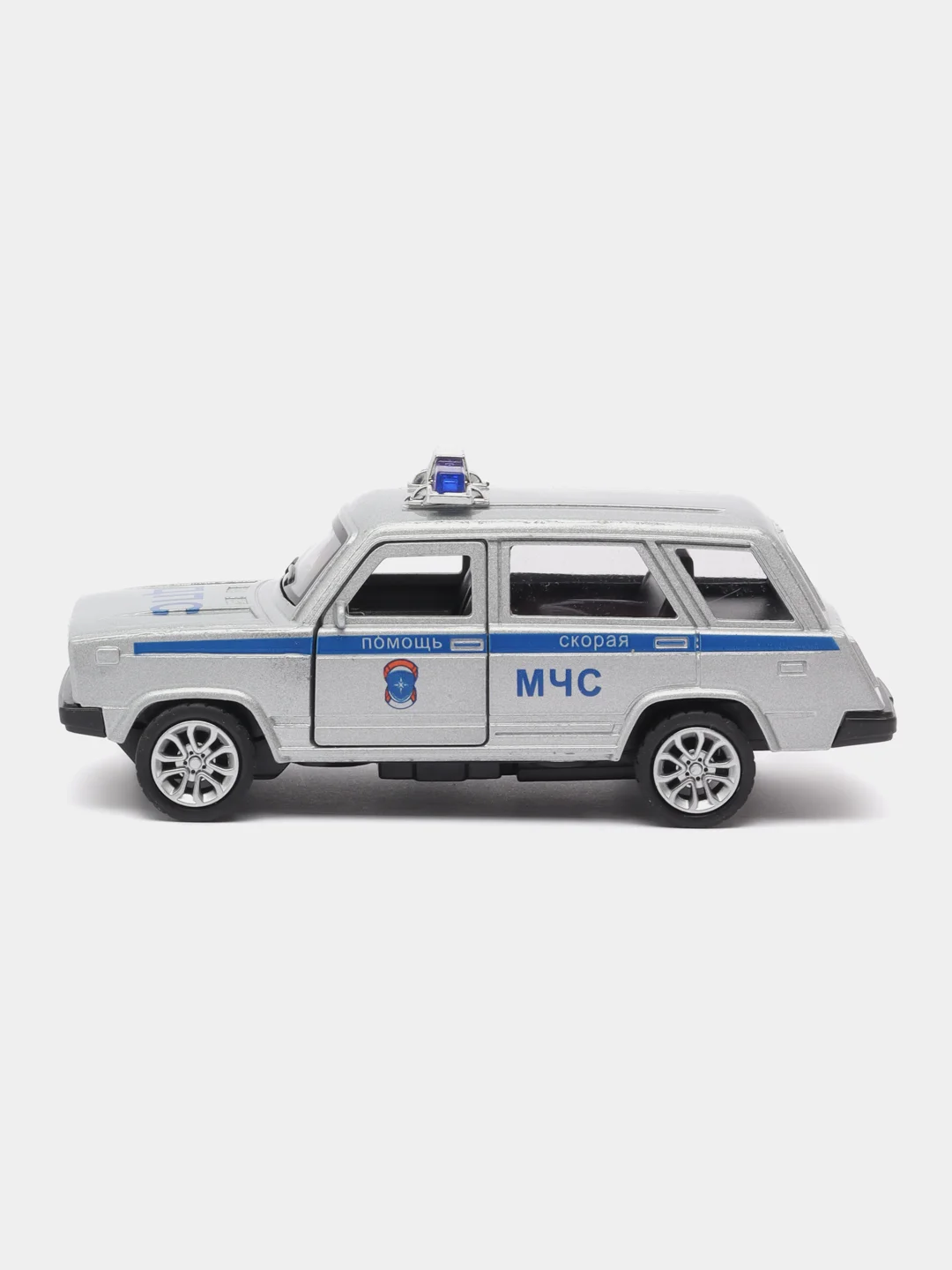 Серебряный металлическая коллекционная машинка LADA (ВАЗ) 2104