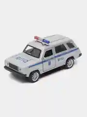 Серебряный металлическая коллекционная машинка LADA (ВАЗ) 2104