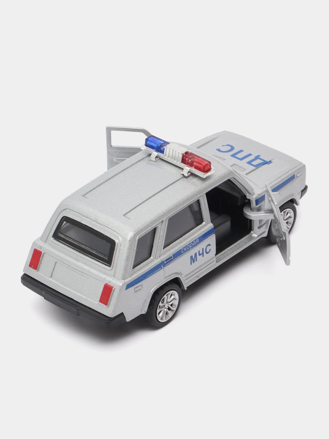 Серебряный металлическая коллекционная машинка LADA (ВАЗ) 2104