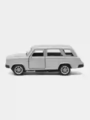 Серебряный металлическая коллекционная машинка LADA (ВАЗ) 2104