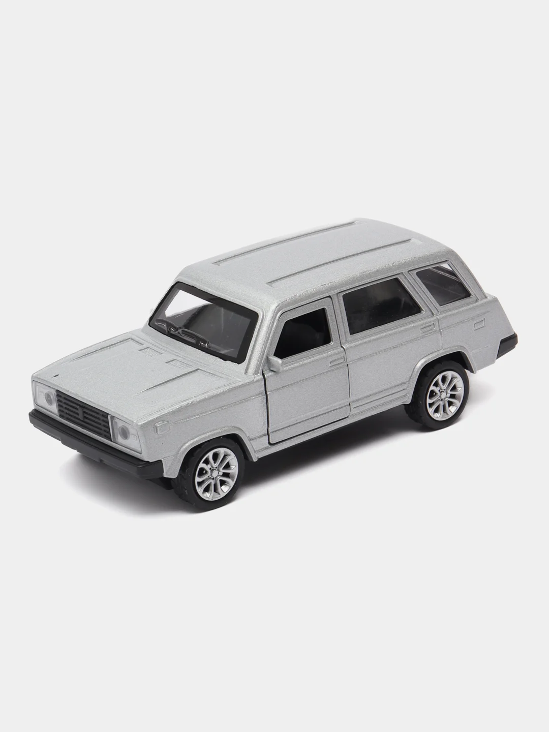 Серебряный металлическая коллекционная машинка LADA (ВАЗ) 2104