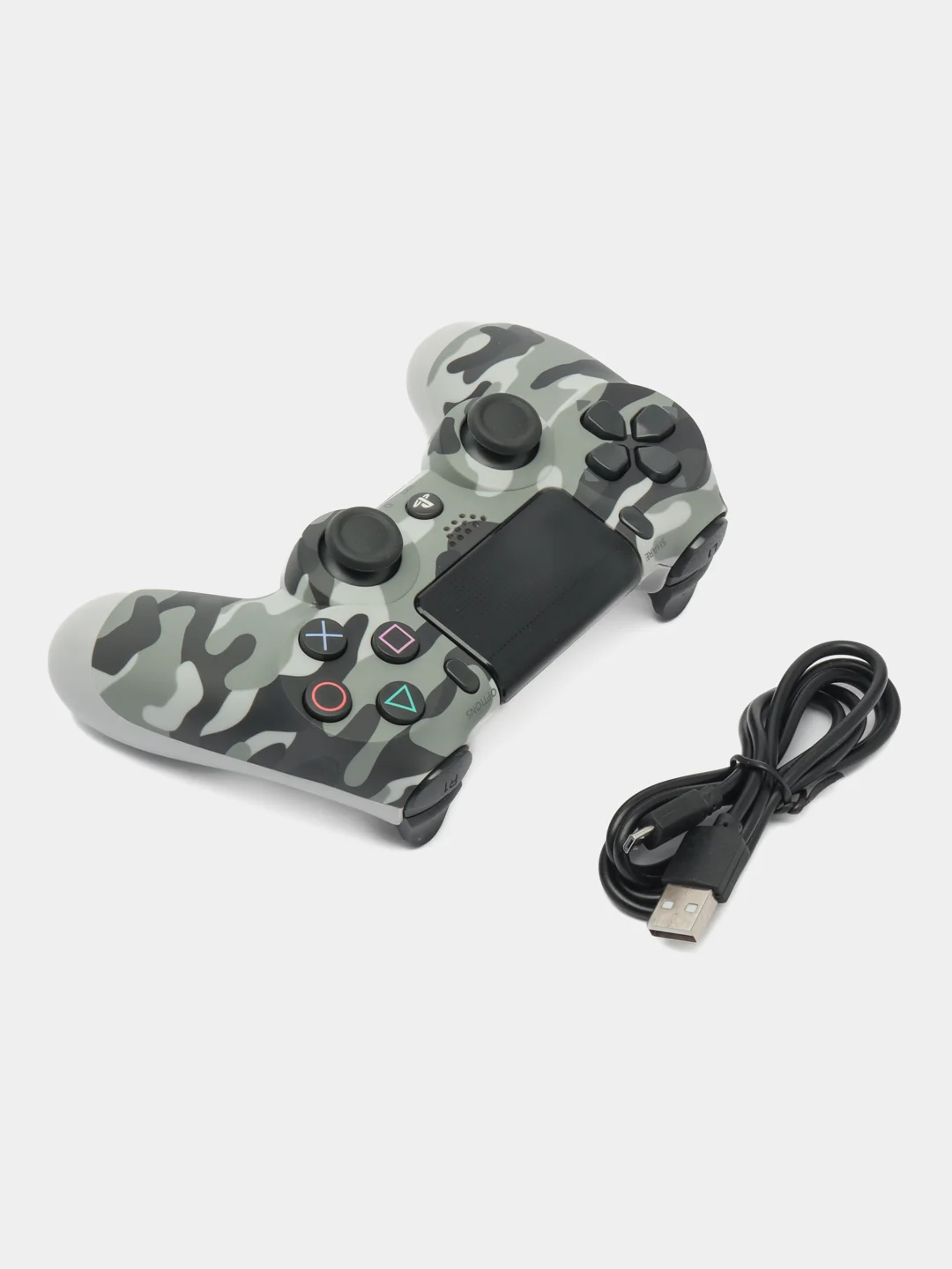 Зеленый геймпад джойстик DualShock для PS4, телефона и ПК, беспроводной, сенсорный пад