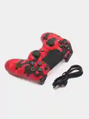 Багровый геймпад джойстик DualShock для PS4, телефона и ПК, беспроводной, сенсорный пад