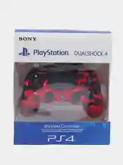 Багровый геймпад джойстик DualShock для PS4, телефона и ПК, беспроводной, сенсорный пад