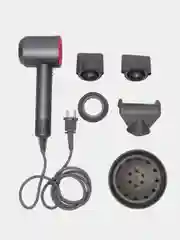 Фуксия фен для укладки и сушки волос Super Hair Dryer Lite 5 в 1, 3 режима воздушного потока