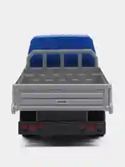 Красный металлическая  машинка ГАЗель грузовая бортовой