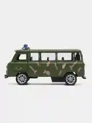 Красный металлическая машинка УАЗ СГР (Буханка)
