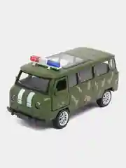 Лесной зеленый металлическая машинка УАЗ СГР (Буханка)