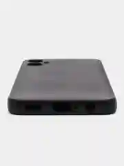 Угольный чехол Samsung Galaxy A05 / Самсунг Галакси А05, черный, силиконовый