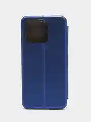 Синий чехол-книжка для Honor X6a (Хонор Х6а)