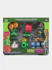 Аметистовый настольная игра фигуры Plants vs Zombies Apocalypse, растения против зомби, пушка стреляет