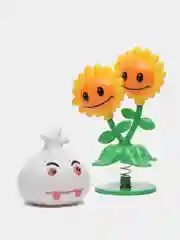 Аметистовый настольная игра фигуры Plants vs Zombies Apocalypse, растения против зомби, пушка стреляет