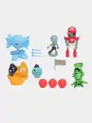 Багровый настольная игра фигуры Plants vs Zombies Apocalypse, растения против зомби, пушка стреляет