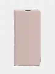 Бежевый чехол-книжка для Xiaomi Redmi 12 A1 Plus A2+ Poco C51 12C Note 9S 9 Pro 9 Pro Max 12S 12