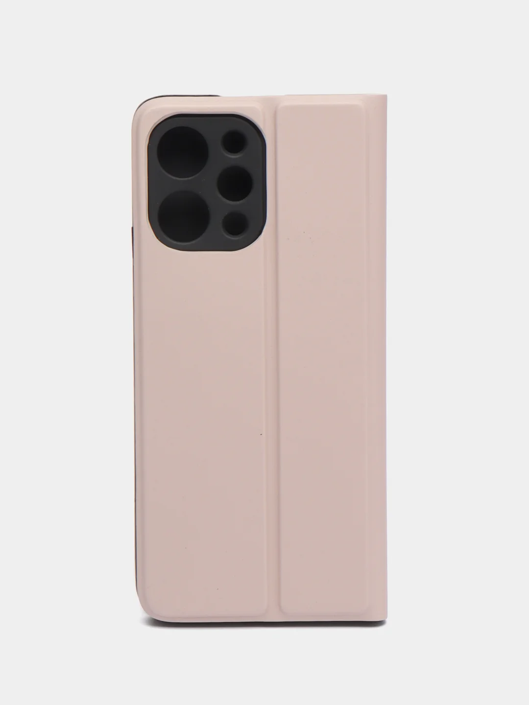 Бежевый чехол-книжка для Xiaomi Redmi 12 A1 Plus A2+ Poco C51 12C Note 9S 9 Pro 9 Pro Max 12S 12