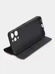 Бежевый чехол-книжка для Xiaomi Redmi 12 A1 Plus A2+ Poco C51 12C Note 9S 9 Pro 9 Pro Max 12S 12