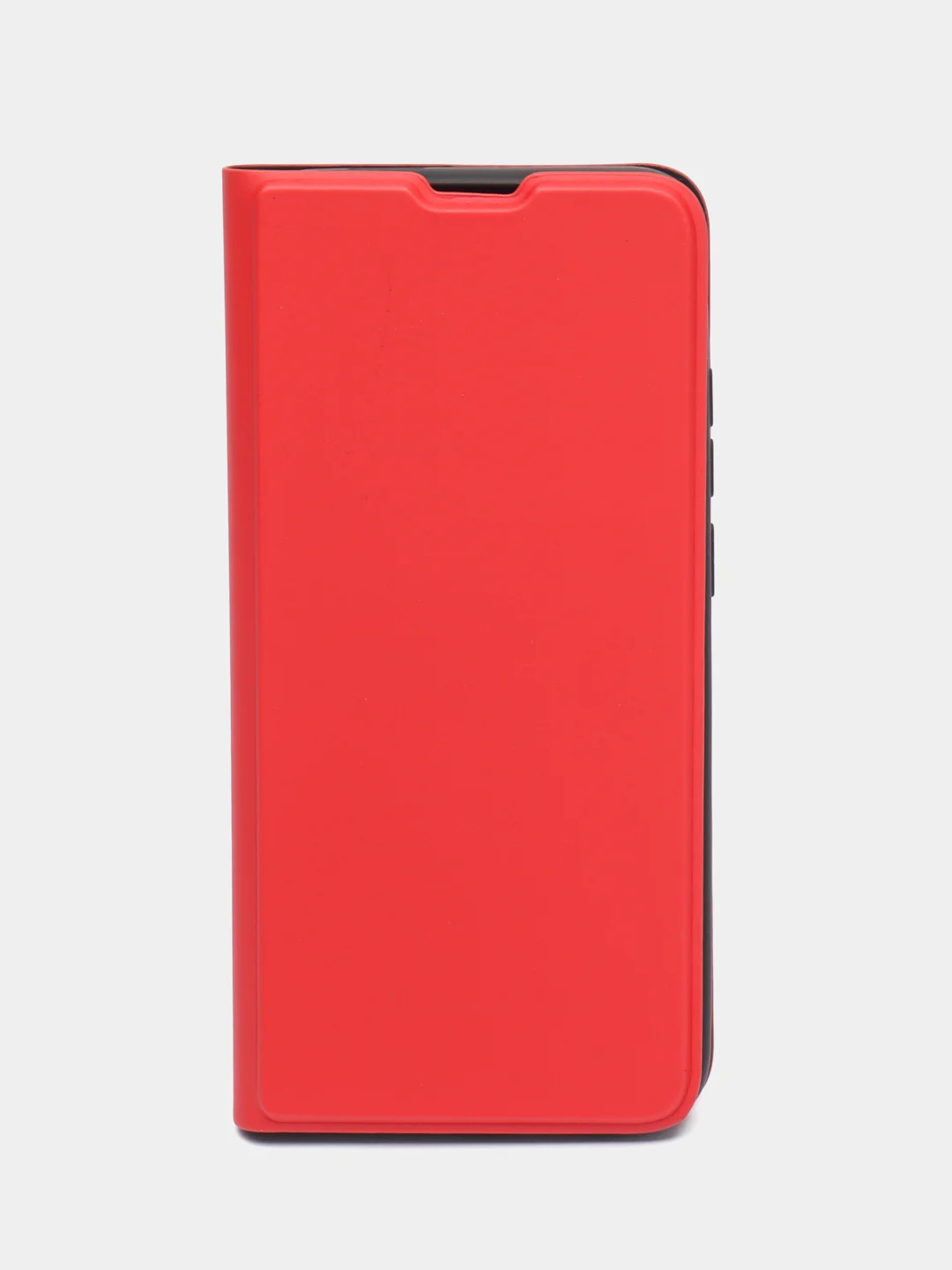 Красный чехол-книжка для Xiaomi Redmi 12 A1 Plus A2+ Poco C51 12C Note 9S 9 Pro 9 Pro Max 12S 12