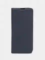 Темно-синий чехол-книжка для Xiaomi Redmi 12 A1 Plus A2+ Poco C51 12C Note 9S 9 Pro 9 Pro Max 12S 12
