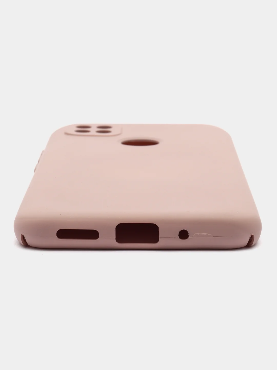 Песочный хаки чехол Silicone Cove Xiaomi Redmi 9C, Redmi 9C NFC, Redmi 10A силиконовый, с закрытым низом