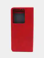 Красный чехол книжка с картхолдером на Tecno Camon 20 и Tecno Camon 20 Pro (Текно Камон 20/20 Про)