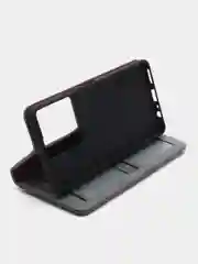 Серый чехол книжка с картхолдером на Tecno Camon 20 и Tecno Camon 20 Pro (Текно Камон 20/20 Про)