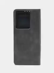 Серый чехол книжка с картхолдером на Tecno Camon 20 и Tecno Camon 20 Pro (Текно Камон 20/20 Про)