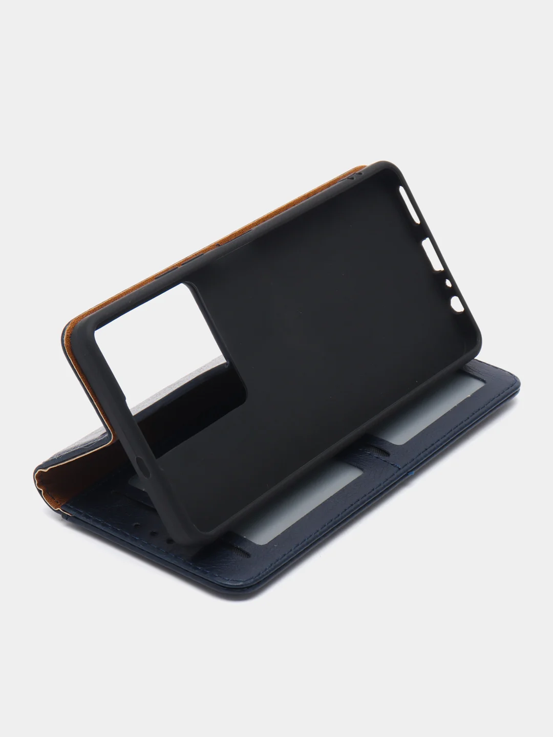 Серый чехол книжка с картхолдером на Tecno Camon 20 и Tecno Camon 20 Pro (Текно Камон 20/20 Про)