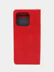 Коричневый чехол книжка с картхолдером на Xiaomi Redmi 12C (Сяоми Редми 12Ц)