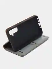 Красный чехол книжка с картхолдером на Samsung Galaxy A54 (Самсунг Галакси А54)