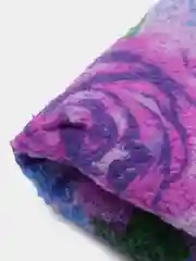 Лавандовый полотенце кухонное матрешка из микрофибры "Цветы"
