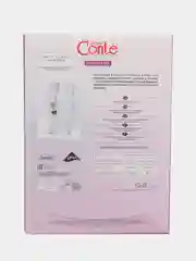 Колготки детские из микрофибры с рисунком и декором PRETTY bianco 50 Den/  Conte