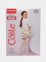 Колготки детские (Conte) имитация гольфов в точку 20ден Milana