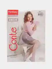Колготки детские,полиамидные 20 ден (Conte) Бантики и мелкий горох Amelie