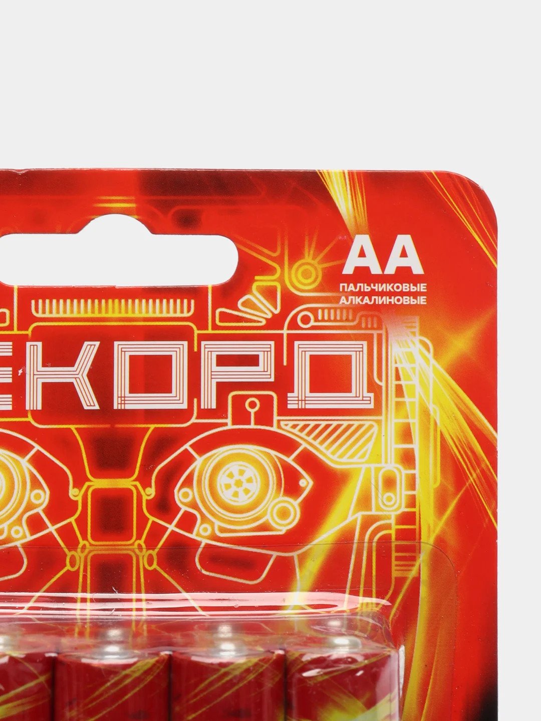 РЕКОРД, алкалиновые батарейки, в блистерной упаковке, LR6, BP10, АА, 10 шт