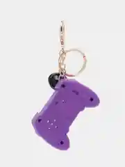 Фиолетовый брелок для ключей " Тетрис"