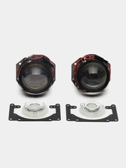 Светодиодные линзы для фар, Optima Premium Bi-LED Lens 2.5", 5000К, автомобильные 2шт
